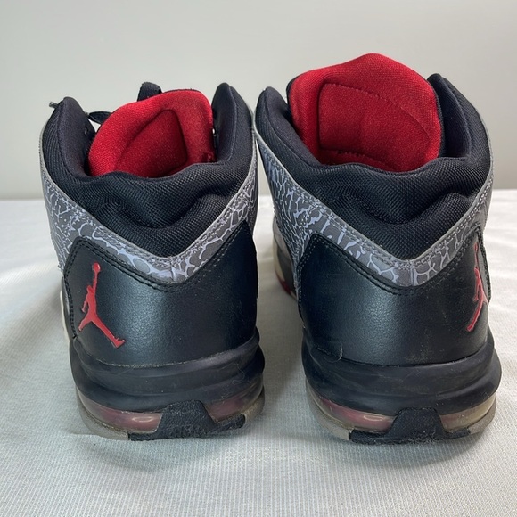 Nike Retro Jordan Flight Origin Men’s Sneakers High Top Grey Black Red 11 - Picture 7 of 12